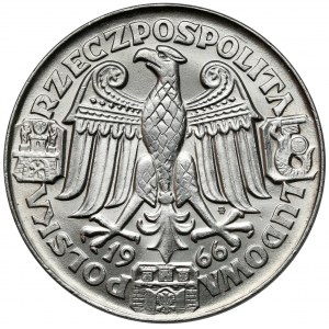 Sterling Silber 100 Gold 1966 Mieszko... Köpfe