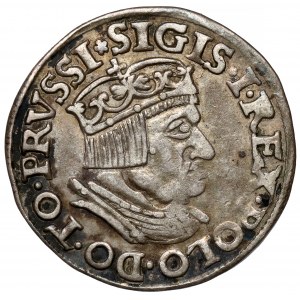 Sigismund I. der Alte, Trojak Danzig 1536