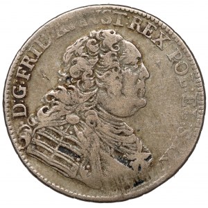 August III Sas, Gulden (2/3 talara) 1763 FWóF, Drezno