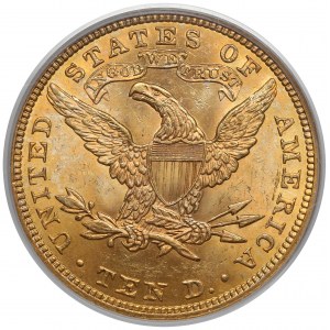 USA, 10 dollars 1907 - Liberty Head