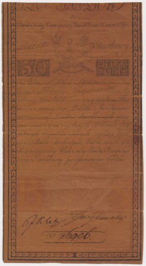 50 złotych 1794 - D
