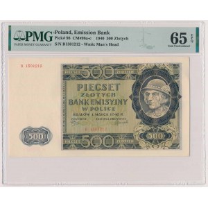 500 zloty 1940 - B