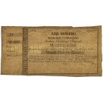 Januaraufstand, provisorische Anleihe 1.000 Zloty 1863