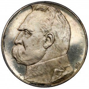 LUXUS 10 Zloty 1934 Schütze Piłsudski