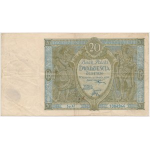 20 Gold 1926 - AF - sehr schön