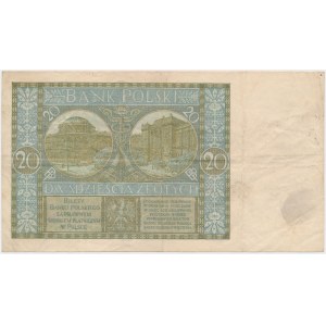 20 Gold 1926 - AF - sehr schön