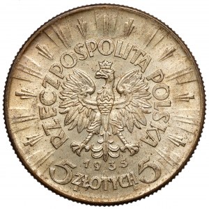 Piłsudski 5 złotych 1935