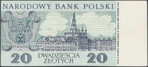 20 zł 1965 Miasta Polski - mała wersja - RZADKOŚĆ