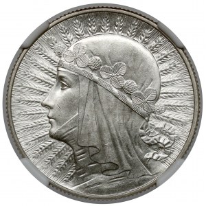 Kopf einer Frau 5 Gold 1933