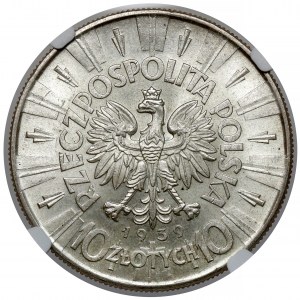 Piłsudski 10 złotych 1939