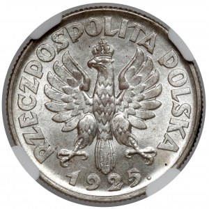 Kobieta i kłosy 1 złoty 1925