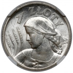 Kobieta i kłosy 1 złoty 1925