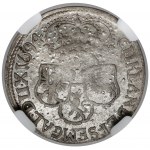 Kurland, Frederick Casimir Kettler, Sixpence 1694 - 3 Schilde - sehr selten