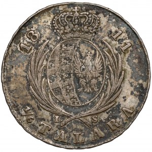 Principality of Warsaw, 1/6 thaler 1811 IB