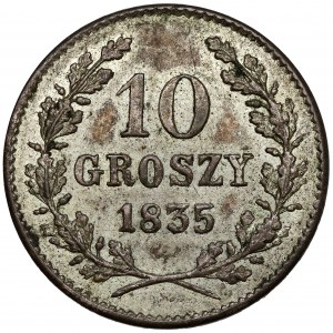 Slobodné mesto Krakov, 10 groszy 1835