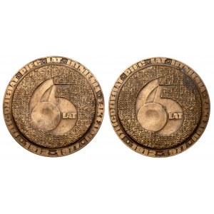 WIGOLEN 65th Anniversary Medal - zwei Typen - doppelseitig und einseitig