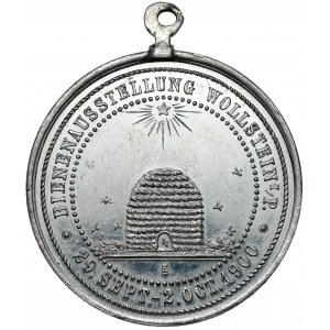 Wolsztyn (Wollstein), Medal wystawa pszczół 1900