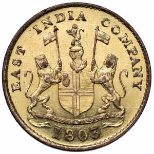 British India, Madras, 5 cash 1803