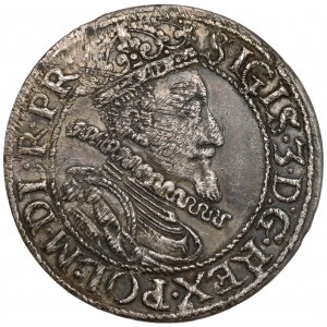 Sigismund III Vasa, Ort Gdansk 1609 - seltenes Jahr - zerstört