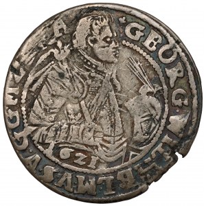 Prusy, Jerzy Wilhelm, Ort Królewiec 1621 - data pod popiersiem