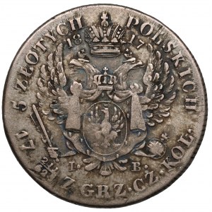 5 złotych polskich 1817 IB