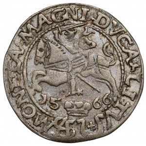 Zygmunt II August, Grosz na stopę polską 1566, Tykocin - JASTRZĘBIEC