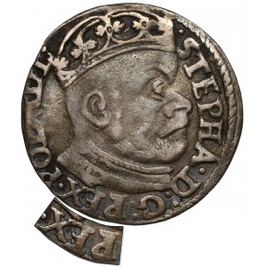 Stefan Batory, Trojak Olkusz 1583 ID - PEX error