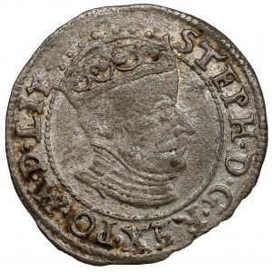 Stefan Batory, Vilnius penny 1580 - date separated - rare