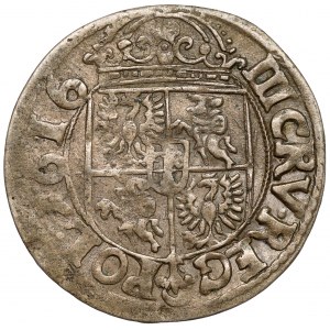 Sigismund III Vasa, 3 crores Cracow 1616 - Sas - rare