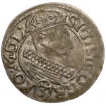 Sigismund III Vasa, 3 crores Cracow 1616 - Sas - rare