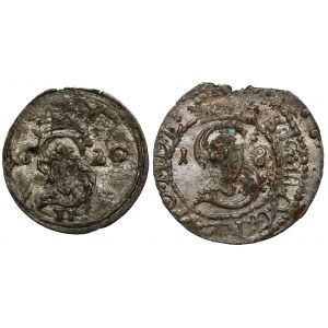 Sigismund III Vasa, Vilnius, Two-dollar 1620 and Shellac 1618 (2pc)