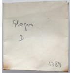 Silesia, Glogow Ks, Halerz Glogow - letter G