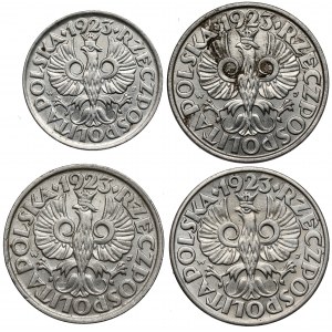 10 and 20 pennies 1923, set (4pcs)