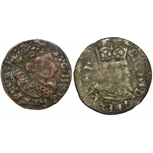 Sigismund III. Vasa, Fälschungen der Trojak-Ära 1601 und 1624 (2 Stk.)