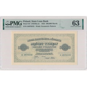500.000 mkp 1923 - 7 cyfr - G