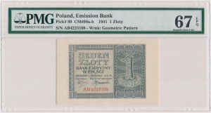 1 złoty 1941 - AB
