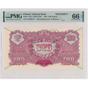 100 PLN 1944 ...owym - MODELL - AC