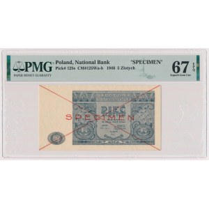 5 zloty 1946 - SPECIMEN