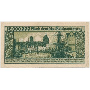 Danzig, 10 Millionen Mark 1923