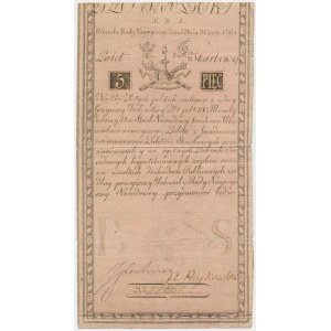5 złotych 1794 - N.B 1. - J HONIG & ZOONEN