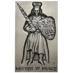 Plakieta SREBRO Henryk IV Prawy - 1. zjazd PTN