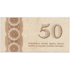 Łódź, Komisja Finansowa 50 groszy 1939 - Seria IA