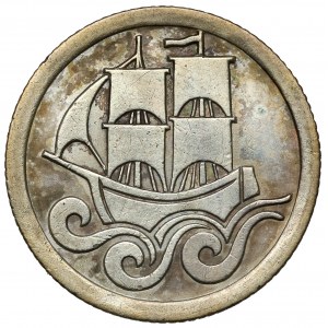 Freie Stadt Danzig, 1/2 Gulden 1927