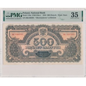500 PLN 1944 ...schuldig - BK