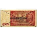 100 zloty 1948 - SPECIMEN - D
