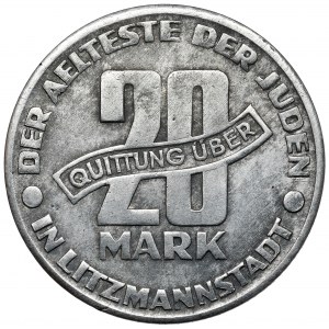 Ghetto Lodz, 20 marks 1943 - very rare