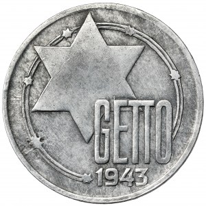Ghetto Lodz, 20 Mark 1943 - sehr selten
