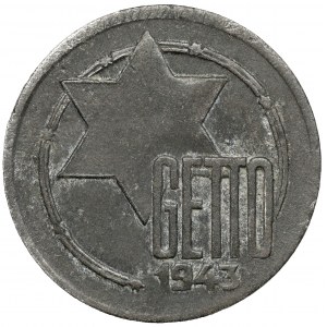 Ghetto Lodz, 5 marks 1943 Mg