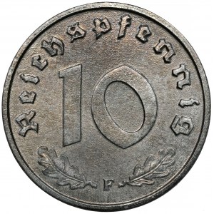 10 fenigów 1947-F, Stuttgart - rzadkie