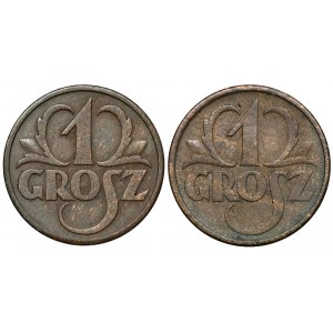 1 Pfennig 1933 und 1935 (2Stück)